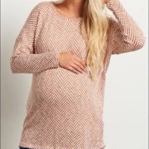 Pinkblush maternity sweater